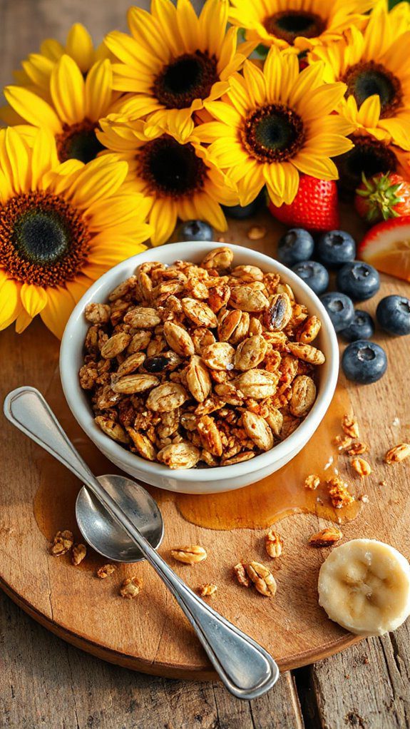 nutty maple granola delight