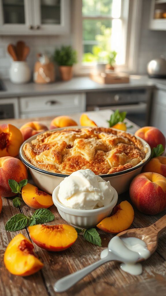 peach cobbler warm delight peach cobbler warm delight