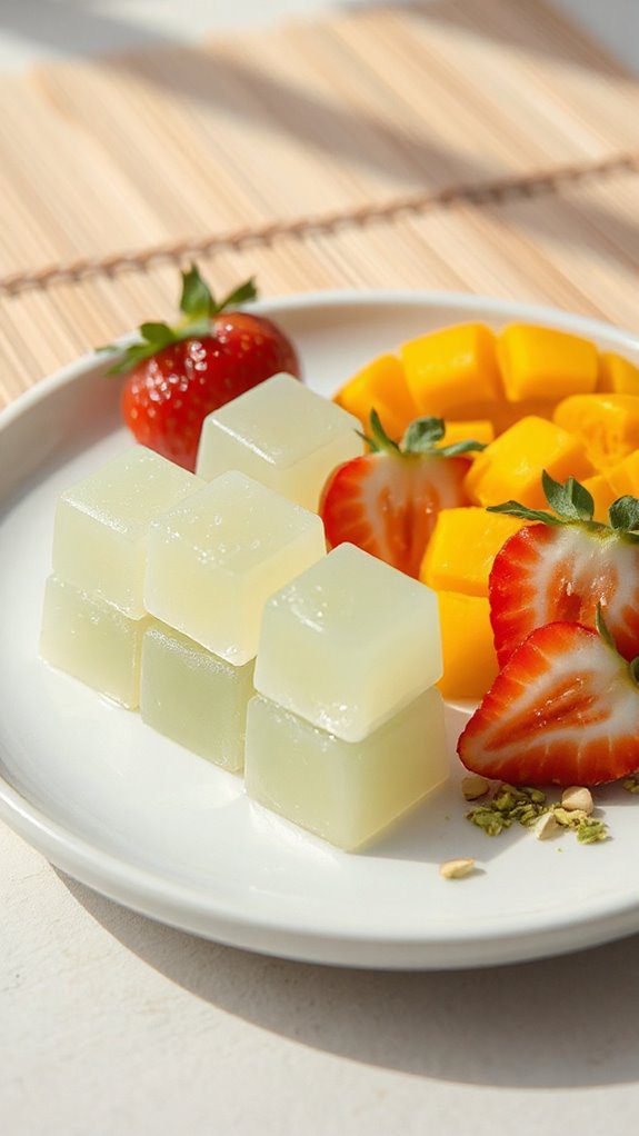 refreshing bamboo shoot dessert