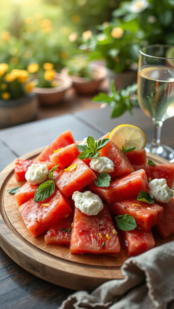 refreshing summer fruit salad