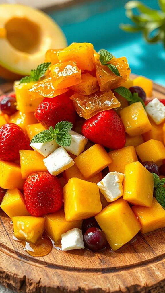 refreshing summer fruit salad