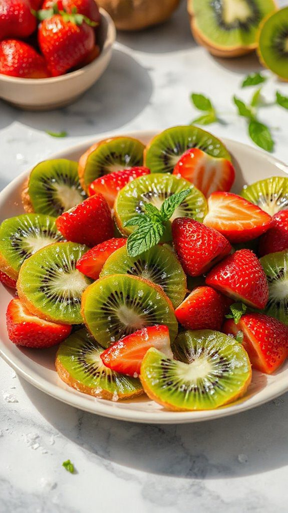 revitalizing kiwi mint salad revitalizing kiwi mint salad