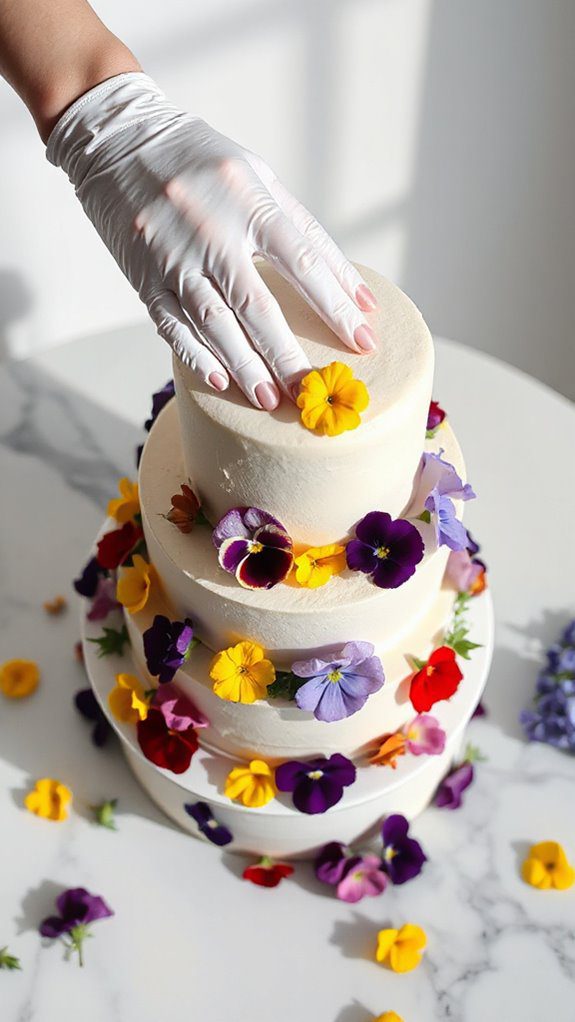 safe symbolic edible flowers