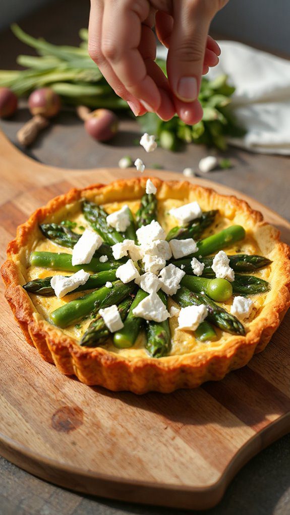 sprinkle cheese on top