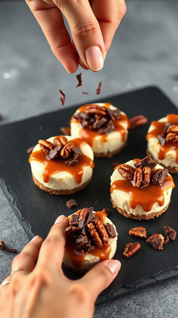 sprinkle fine chocolate shavings