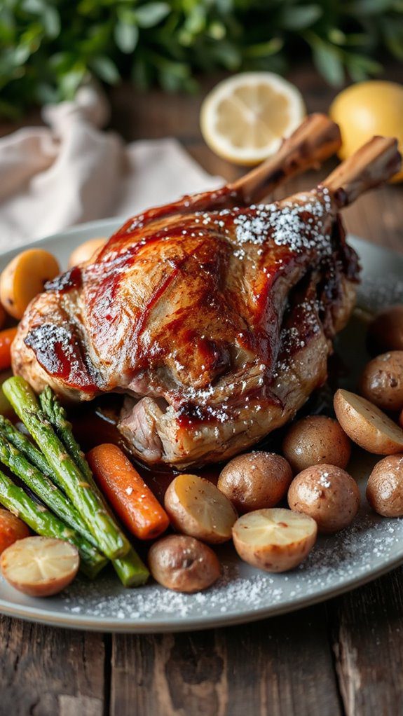 sprinkle powdered sugar generously