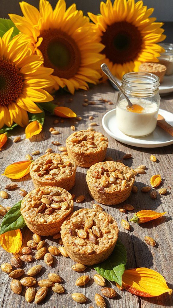 sunflower seed oatmeal cups