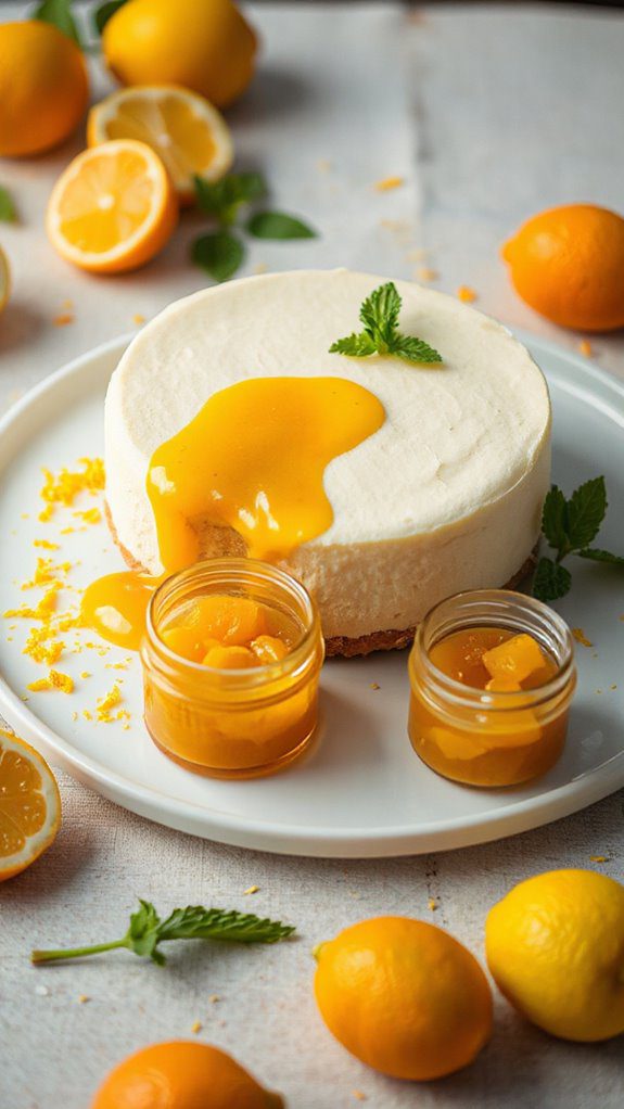 tangy yuzu cheesecake delight tangy yuzu cheesecake delight