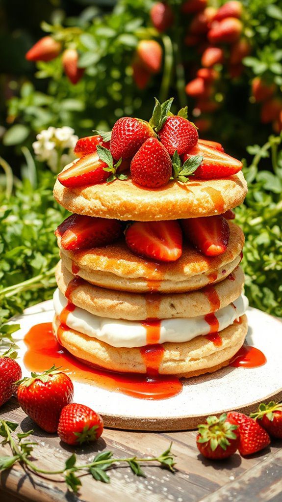 tarragon strawberry shortcake delight tarragon strawberry shortcake delight