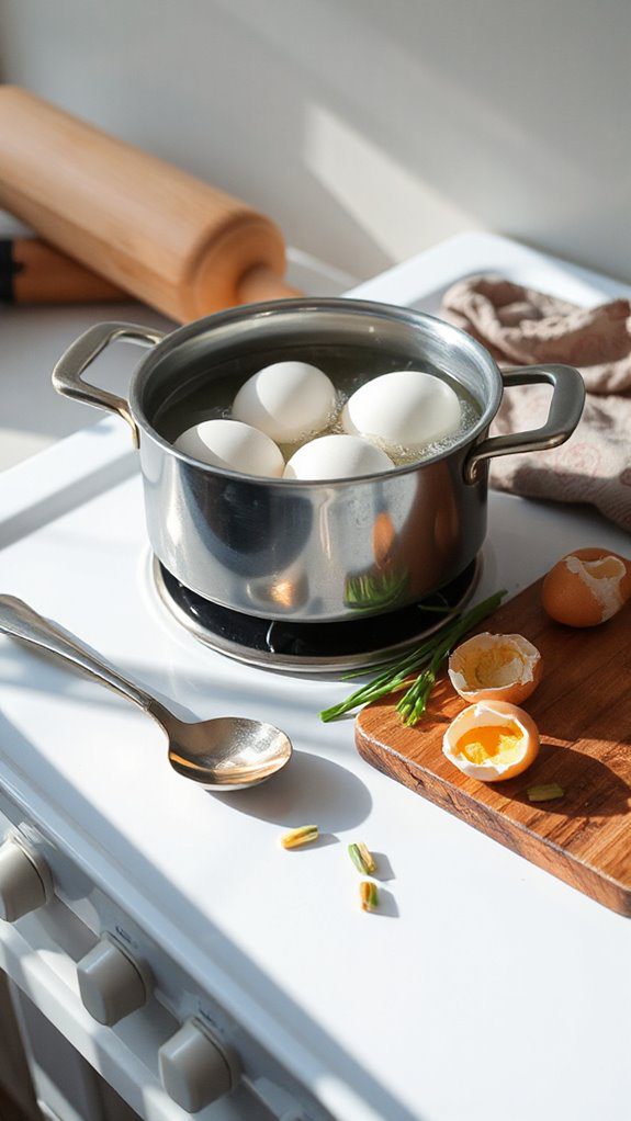 thoroughly boil the eggs