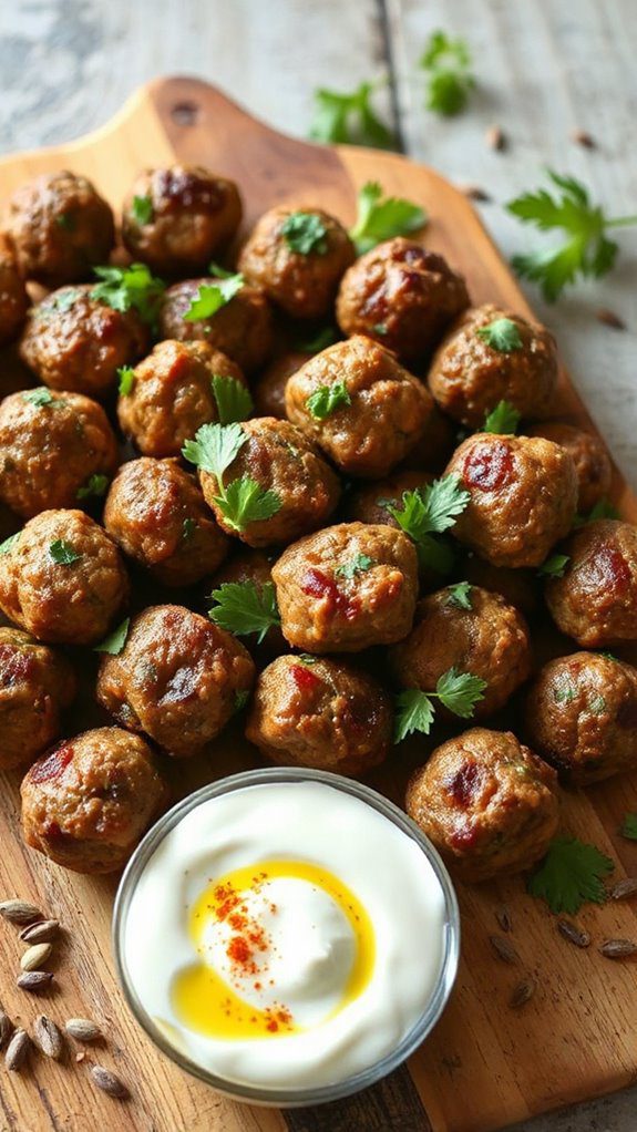 top with fresh herbs