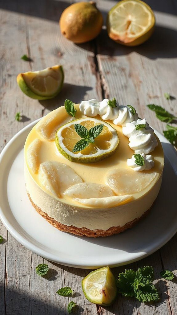 tropical soursop cheesecake delight
