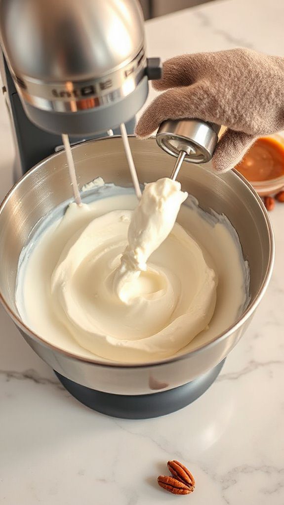 velvety whipped cream cheese