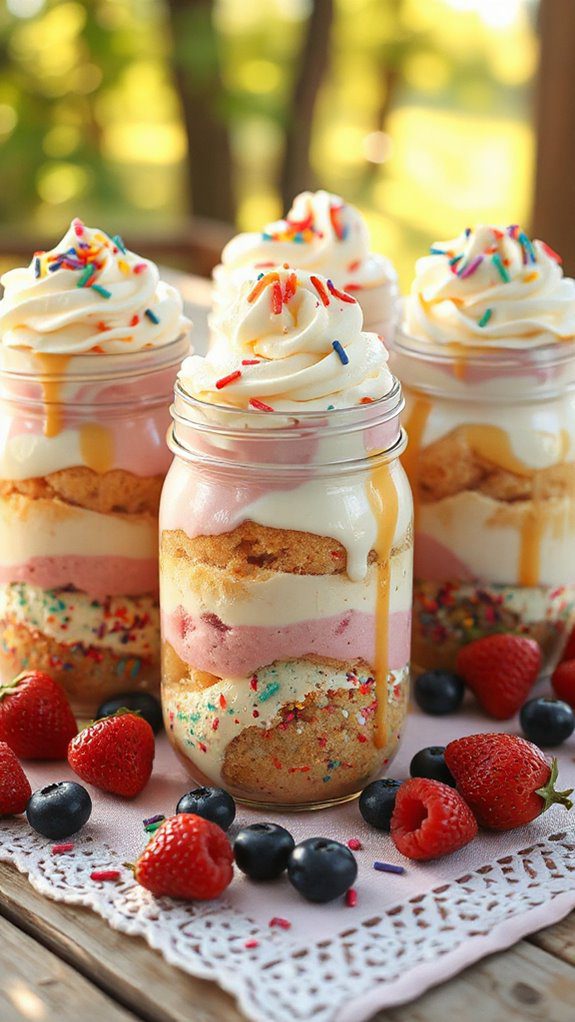 whimsical summer dessert jars whimsical summer dessert jars