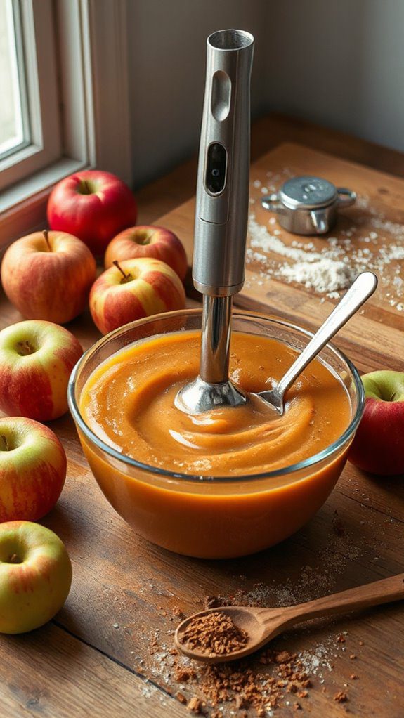 whisk applesauce to uniformity whisk applesauce to uniformity