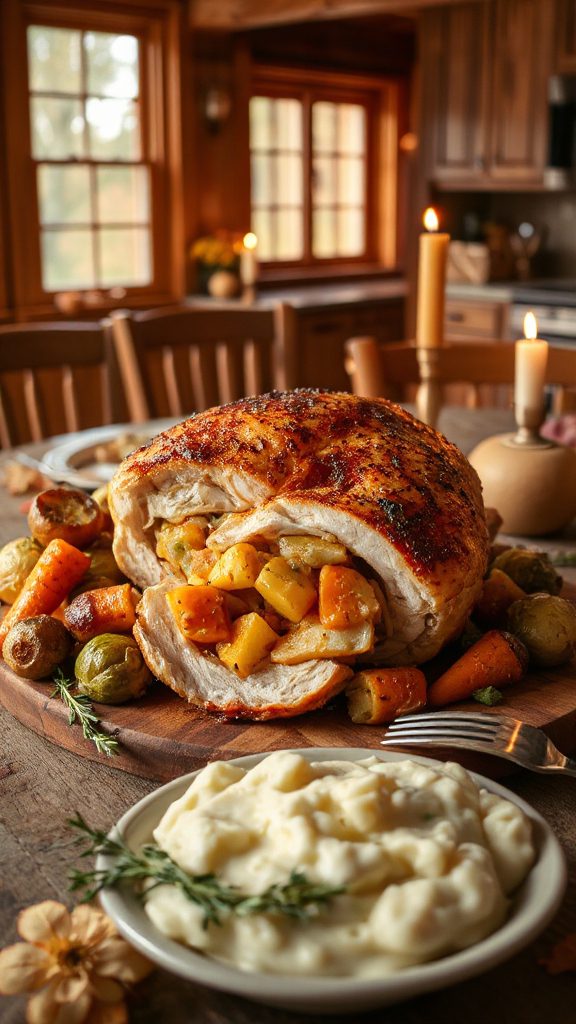 apple cheddar stuffed chicken recipe