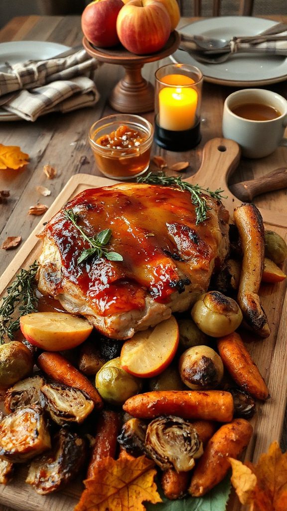 apple cider braised pork