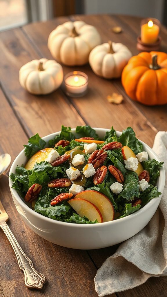 apple kale salad delight
