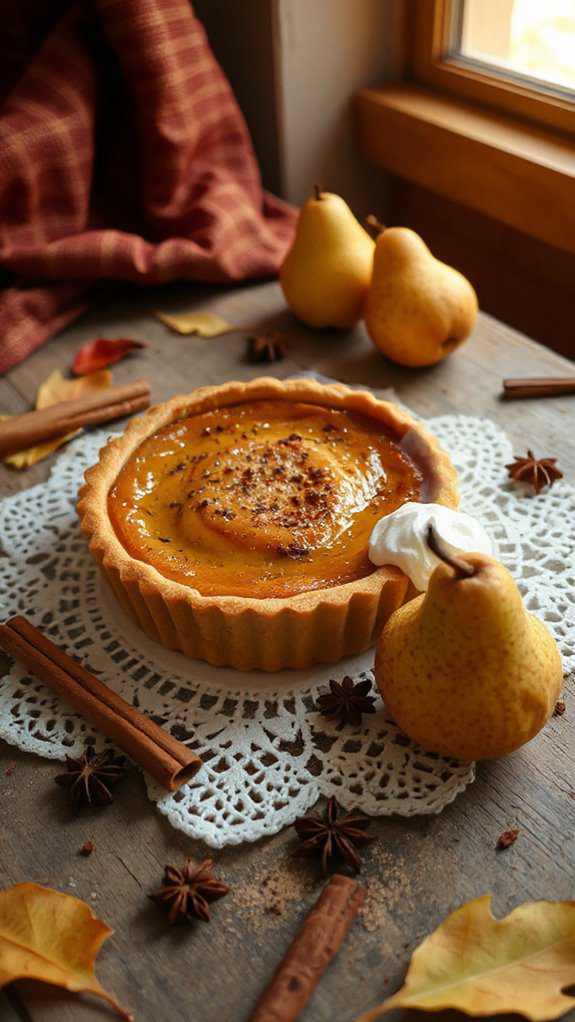 aromatic spiced chai dessert