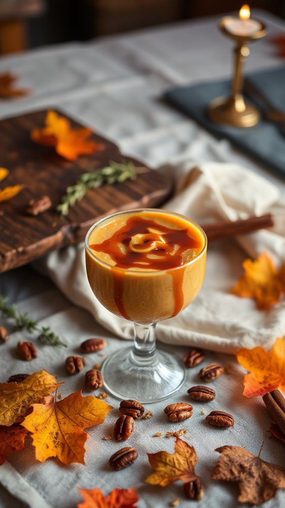 autumn brown butter dessert