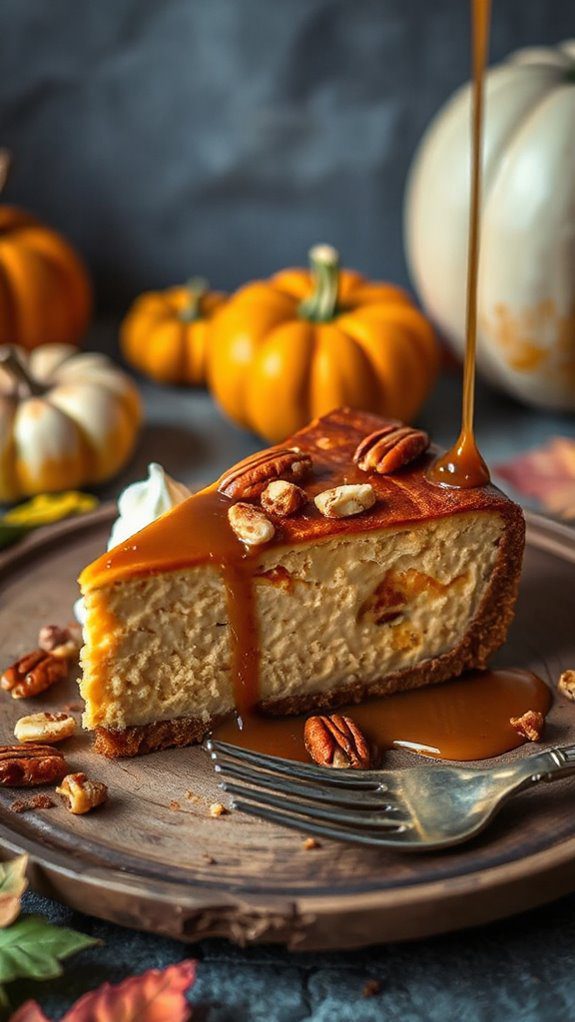 autumn cheesecake for gatherings