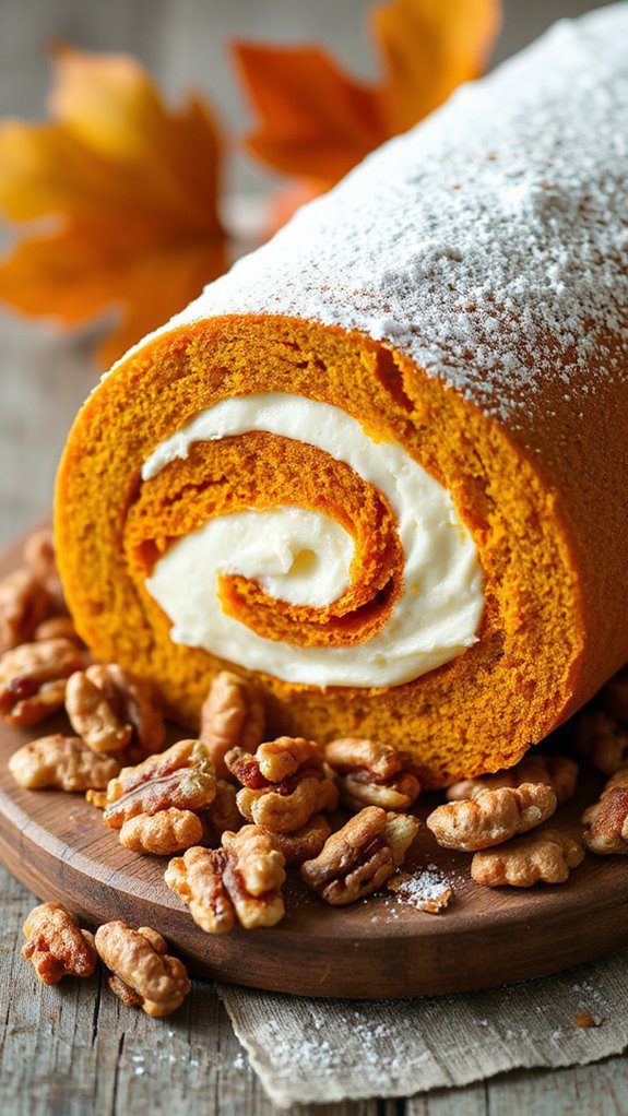 autumn dessert pumpkin roll autumn dessert pumpkin roll