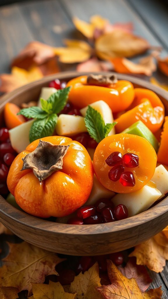 autumn fruit salad delight