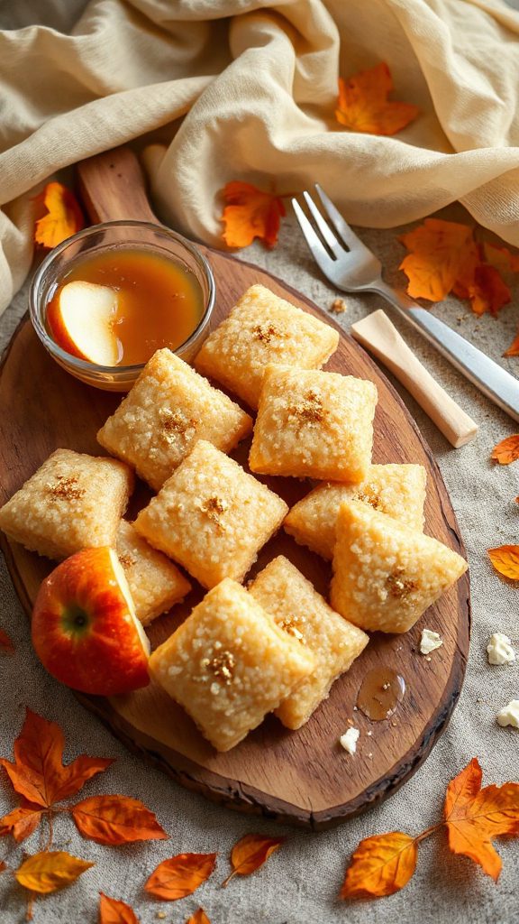 autumn inspired rice flour treats