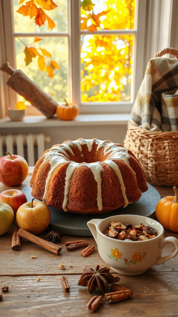 autumn spice bundt cake