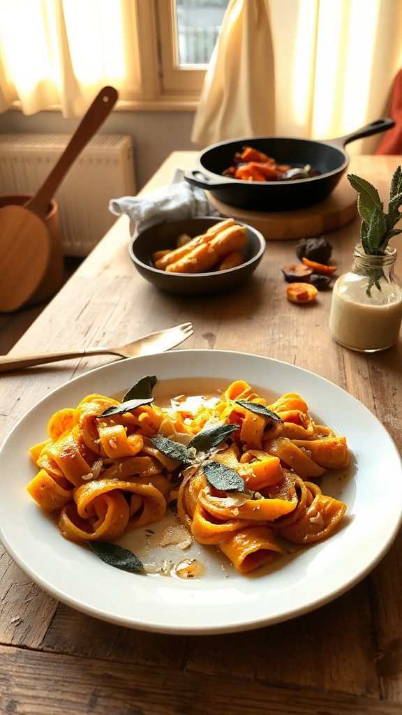 autumn squash pasta recipe