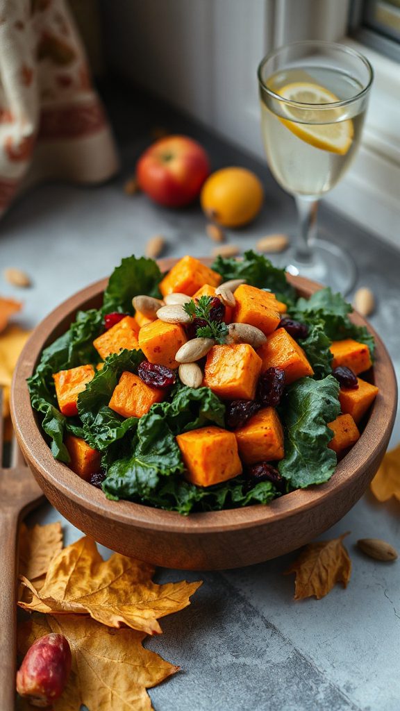 autumn sweet potato salad