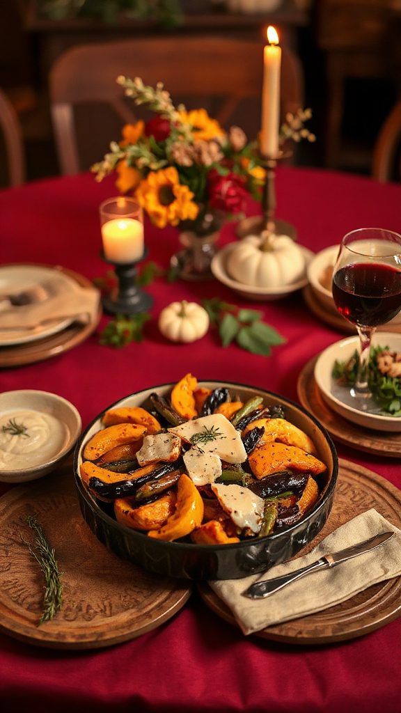 autumn vegetable casserole delight