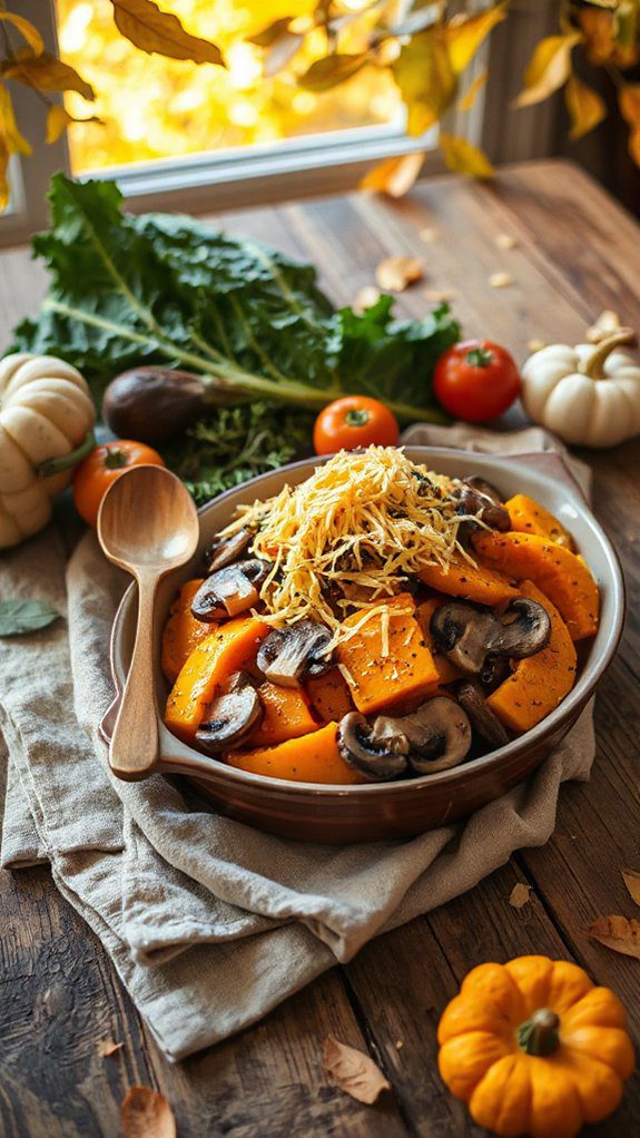 autumn vegetable casserole recipe