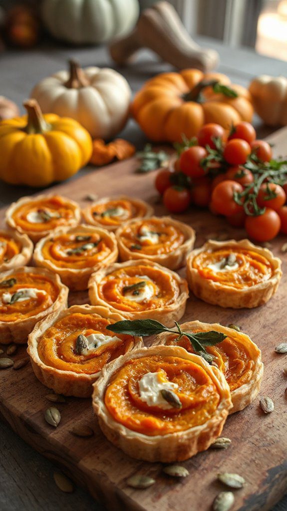 autumn vegetable tart recipe