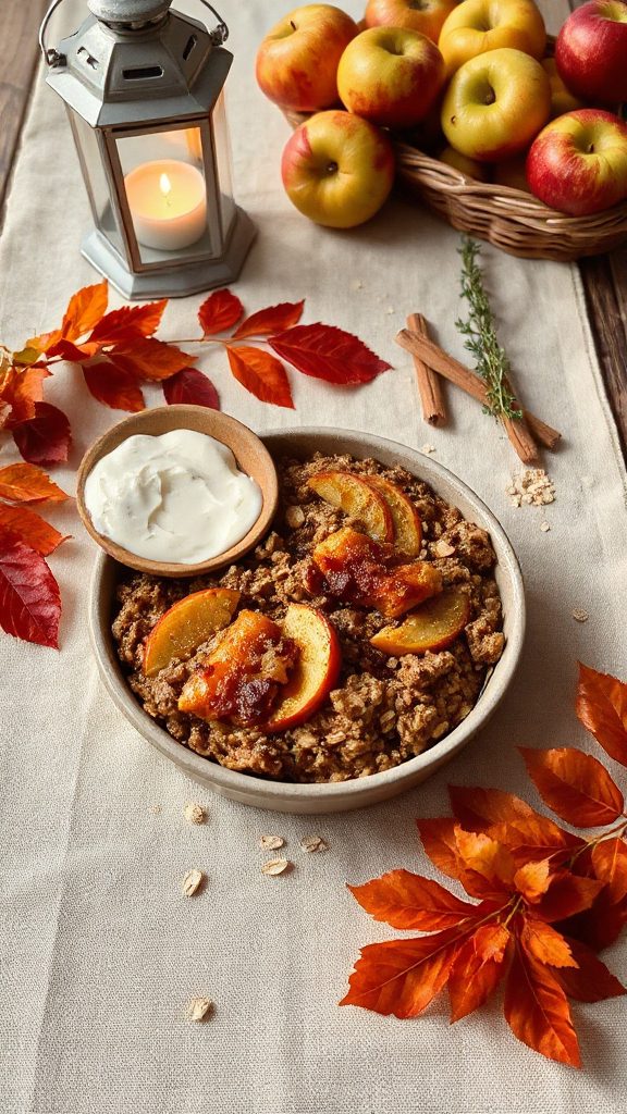 baked apple cinnamon oatmeal recipe