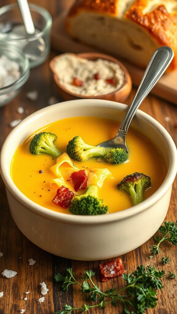 broccoli cheddar soup recipe