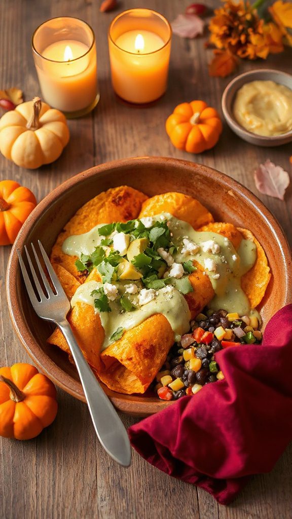 butternut squash black bean enchiladas butternut squash black bean enchiladas
