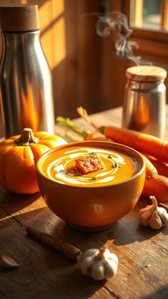 butternut squash carrot soup butternut squash carrot soup