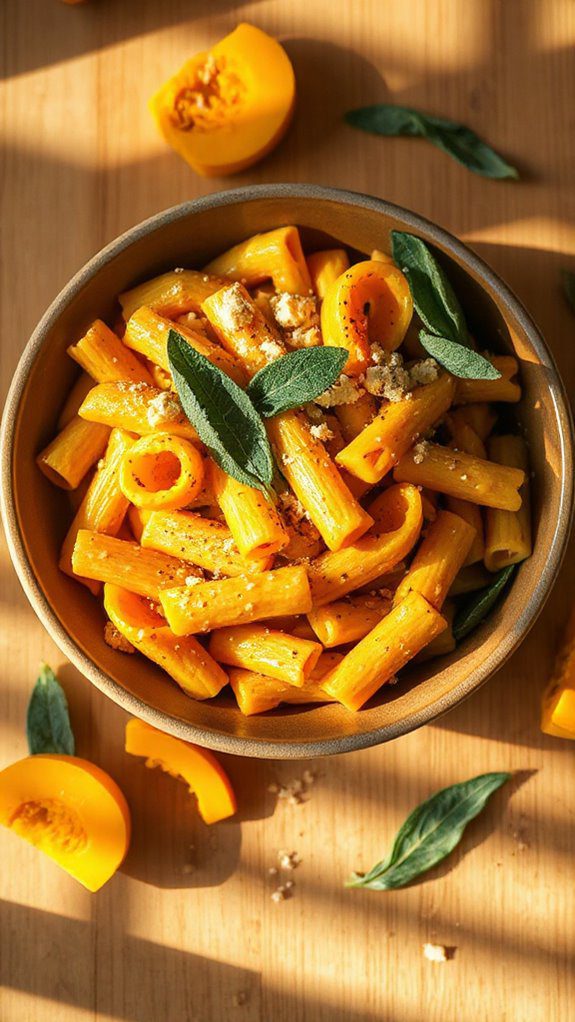 butternut squash cheese pasta