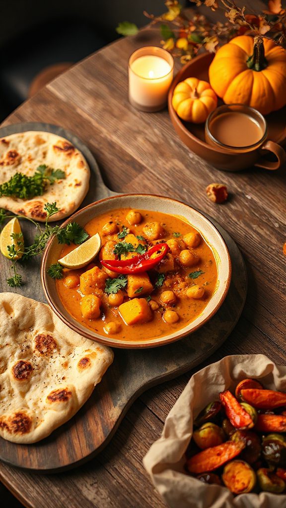 butternut squash chickpea curry