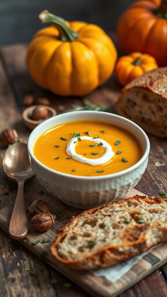butternut squash ginger soup