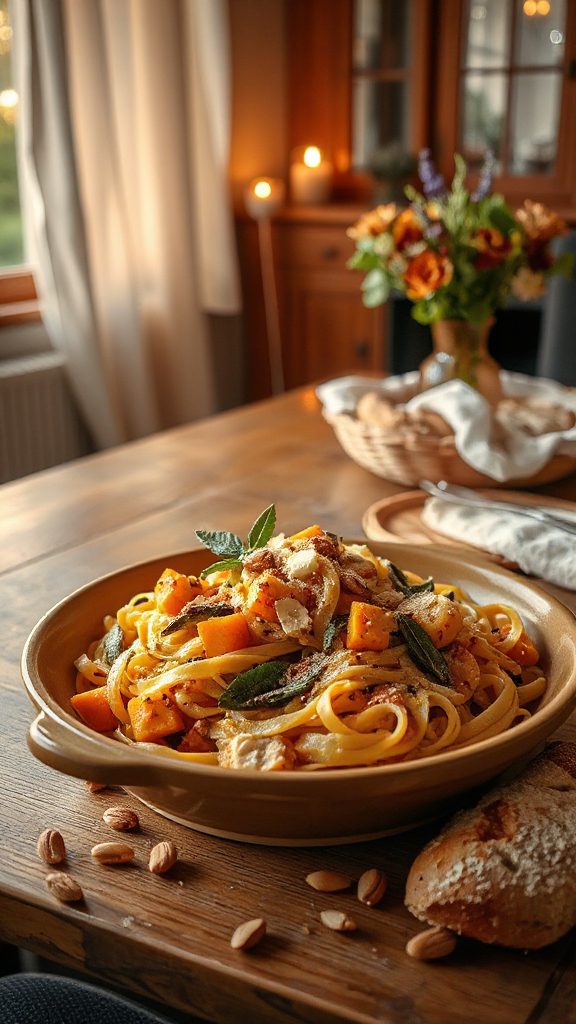 butternut squash pasta recipe