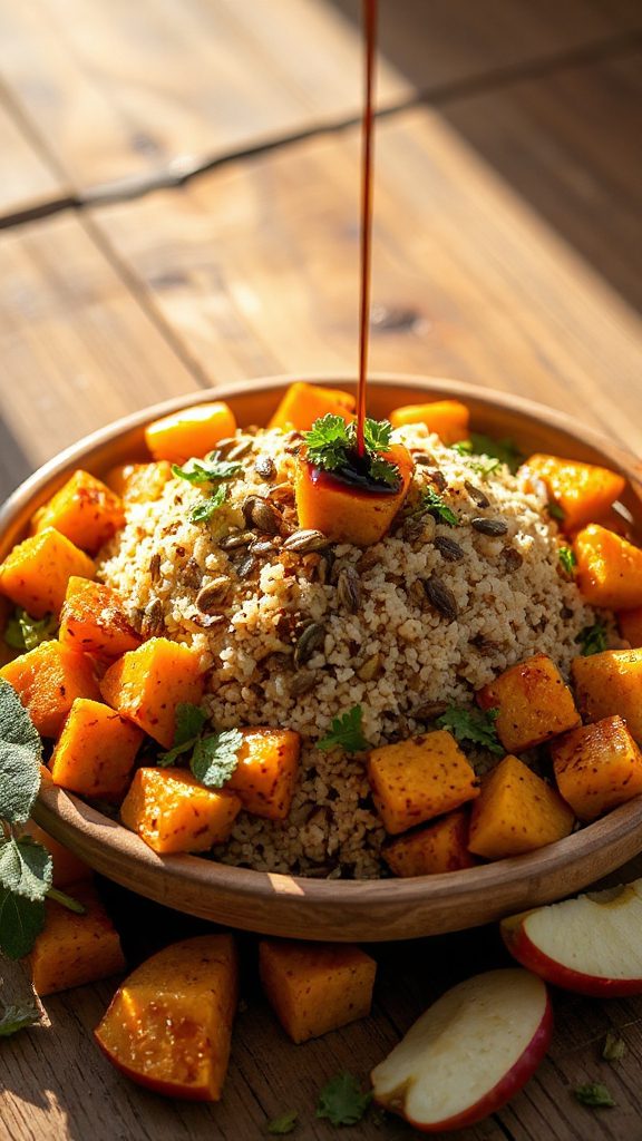 butternut squash quinoa salad