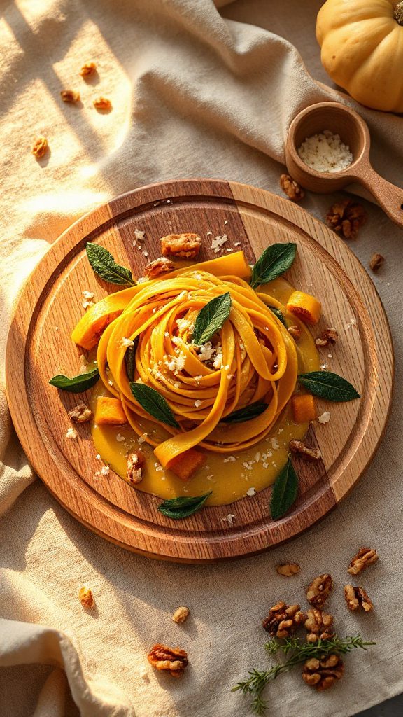 butternut squash sage pasta