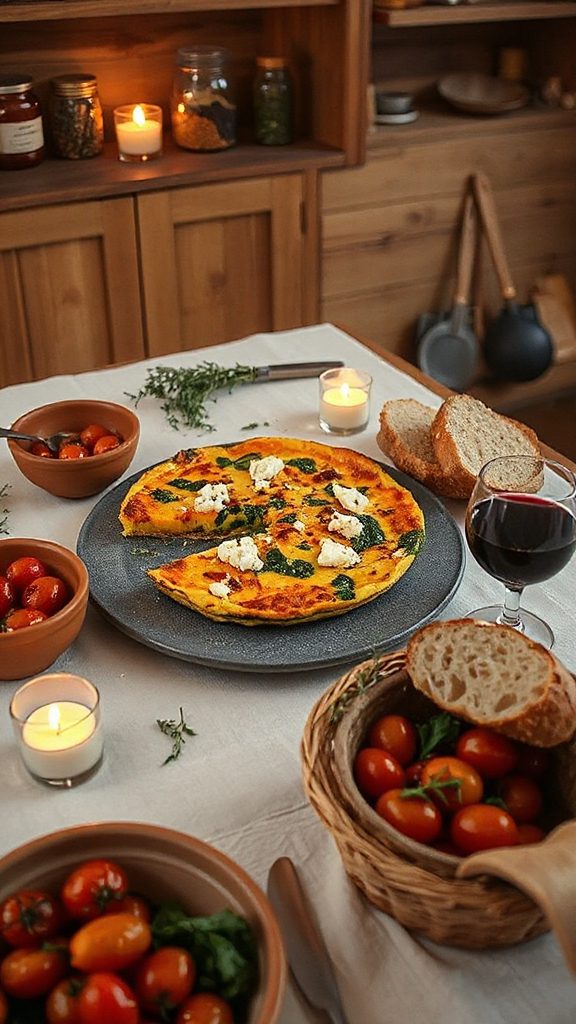 butternut squash spinach frittata butternut squash spinach frittata