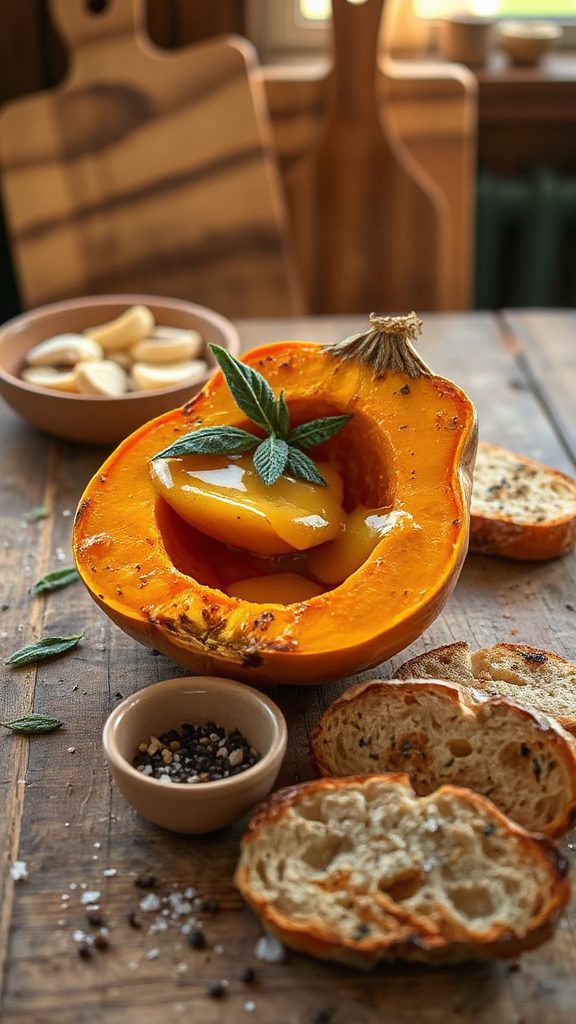 butternut squash with sage