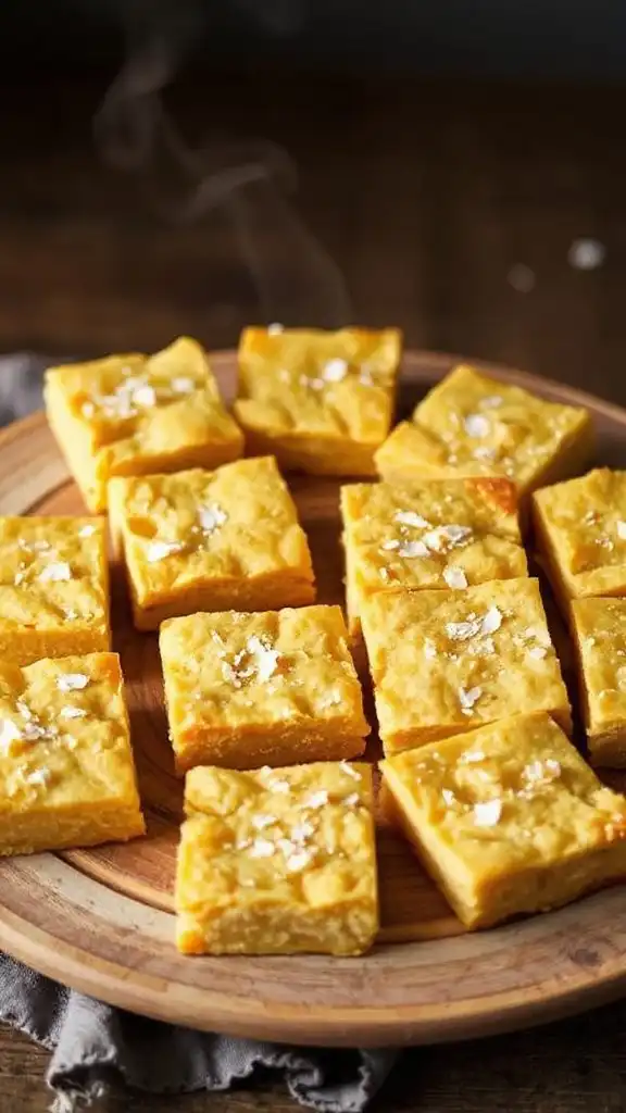 butterscotch shortbread dessert squares