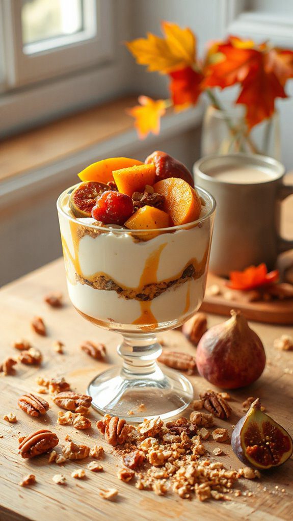 chai spiced cozy yogurt parfait chai spiced cozy yogurt parfait