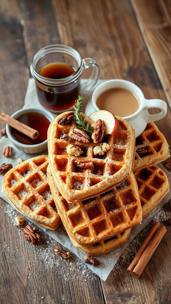 chai spiced waffle recipe