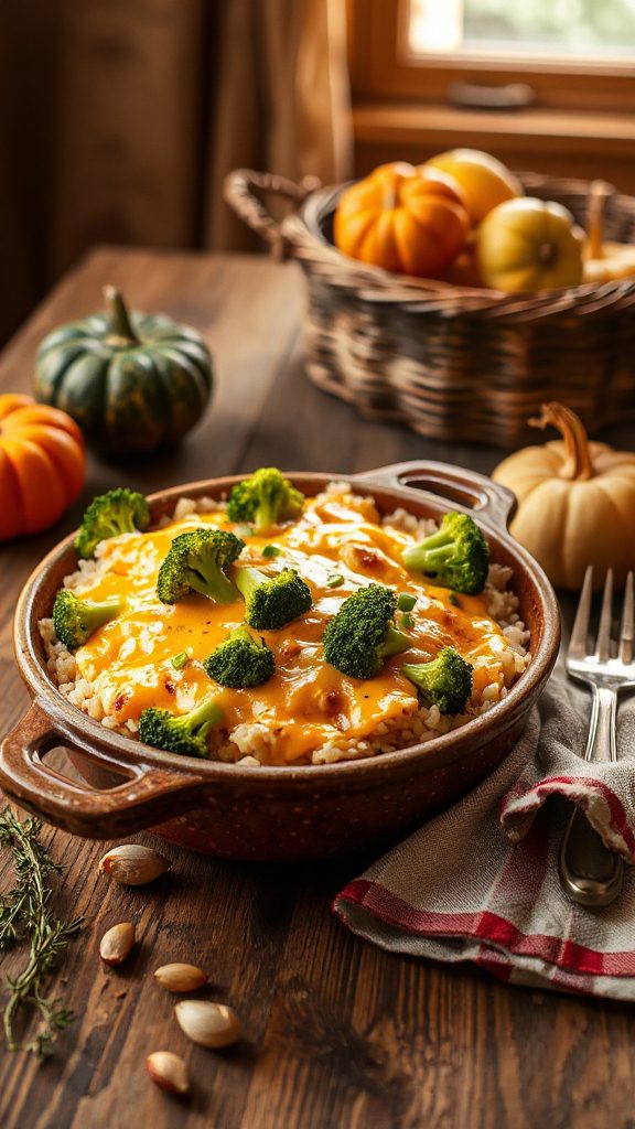 cheesy broccoli rice casserole cheesy broccoli rice casserole